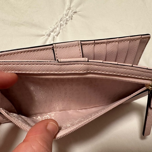 Kate Spade Pink Circle Glitter Wallet - Picture 4 of 8